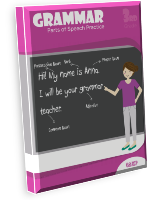 GRAMMAR PARTS SPEECH PRACTICE WORKBOOK